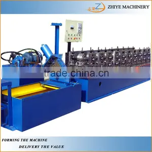 Steel Frame Roll Forming Machine Main Runner Tee and Cross Tee Production Line thumbnail-5