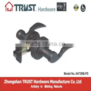 6473RB-PS:TRUST ANSI Grade 3 Tubular Lever Lock for Passage thumbnail-1