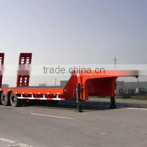 Low Bed Semi Trailer for Sale Low Bed Truck Trailer thumbnail-1