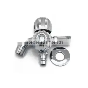 2 Way Basin Trough Sink Two Bibcock Tap Small Faucet for Washing Machine thumbnail-5