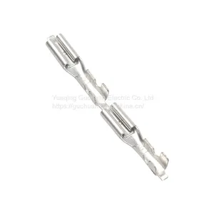 DJ622-J4.8 Plug Spring Horizontal Strip Terminal 4.8 Self-locking Plug Spring Terminal Plug Spring With Lock thumbnail-1