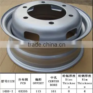 Recommand Good Quality 19.5x7.5 22.5x7.5 Alloy Truck Wheel for Sale thumbnail-6