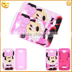 Cartoon Silicon Cover for Alcatel One Touch Pop c7 thumbnail-6