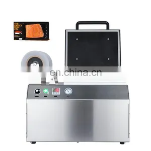 Automatic Skin Vacuum Packaging Machine Sausage Fish Meat Skin Packing Machine thumbnail-2