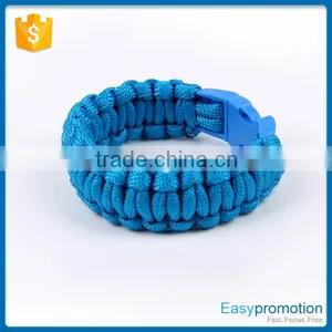 Best Quality Multi-function Survival Bracelet With Whistle Buckle Wholesale thumbnail-5