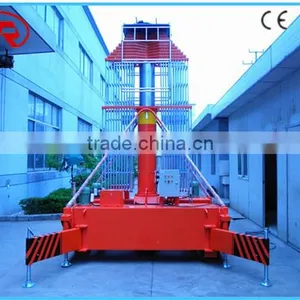 Work Platforms Mast Aerial Work Platform With High Quality thumbnail-1