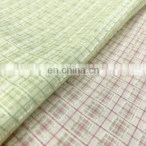 No Moq Dress Material Jacquard 100% Polyester Fabric for Clothing thumbnail-4