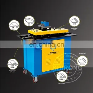 Best Selling SA-15`HB Duct Lock Forming Square Pipe Elbow Making Lock Seam New Machine Pittsburgh Lock Former Machine for HVAC thumbnail-2