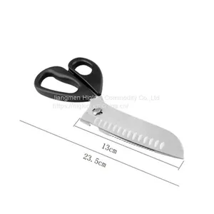 Multi-functional Kitchen Scissors Stainless Steel Strong Chicken Bone Scissors Removable Fish Scale Scissor thumbnail-5