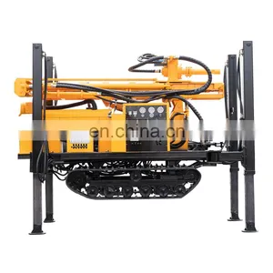 China HW BRAND 300m-1000m Depth Pneumatic Rock Blasting Drill Rig For Mining And Quarry Drilling thumbnail-2