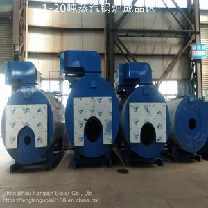 8-ton Gas-fired Steam Boiler for Heat Setting, Hot Melt Dyeing, Baking and Hot Air Stenting in Textile Printing and Dyeing and Non-wo thumbnail-5