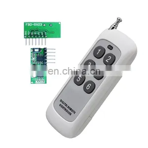 433mhz Remote Control Car 433MHz Wireless Switch Transmitter With Receiver Learning Functional thumbnail-4