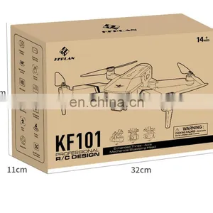 KF101 MAX 3-axis Gimbal Drone 3KM Distance GPS 4K Optical Flow Dual Camera 5G Transmission EIS RC Quadcopter Christmas Gift thumbnail-1