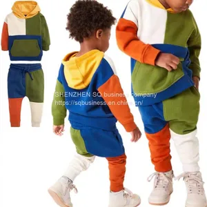 Cotton Sweatpants And Hoodies Tracksuits Winter Baby Clothes Set Clothing Custom Kids Jogger Set Sweatsuits Kids Hoodies Set thumbnail-4