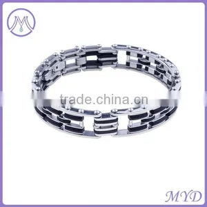Stainless Steel Factory Woman Jewelry Round Circle Links Bracelet thumbnail-6