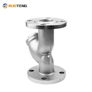 [RUOTENG] Wholesale Price DN32 Flange Stainless Steel CF8 API Y-Strainer thumbnail-2
