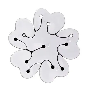 Connector Blossom Shape Arch Button Holder Flower Seal Balloon Seal Clips for Wedding/Birthday/Christmas Party Decoration thumbnail-1