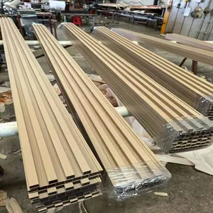 Aluminum Alloy Embossed Board, Metal Wood Grain Great Wall Board, Sourced From the Original Factory With Customizable Length thumbnail-1