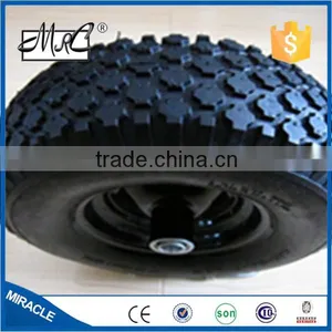 High Quality One Wheel Enclosed Structure Pneumatic Rubber Wheelbarrow Wheel 3.50-6 thumbnail-1