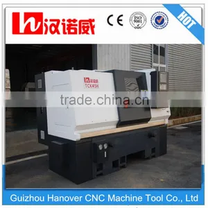 New Cnc Lathe Machine Metal Cutting Lathe for Sale TCK45H Heavy Duty Cnc Metal Processing Hobby Lathes Slant Bed 8'' Chuck thumbnail-5