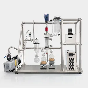 Factory High Efficiency Stainless Steel Short Path Wiped Film Molecular Distiller Machine Molecular Distillation Unit Equipment thumbnail-4