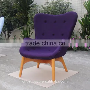 Hot Sales Lounge Chair Purple thumbnail-1