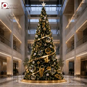 Custom Christmas Arch Decoration for Mall Entrance Display thumbnail-1