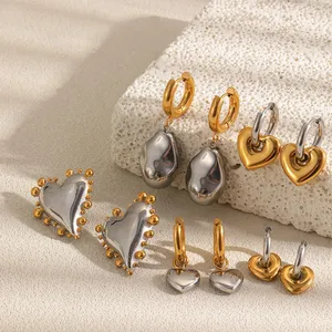 316L Surgical Steel Earrings Hypoallergenic Nickel-Free Wholesale With Low MOQ for Jewelry Stores thumbnail-4