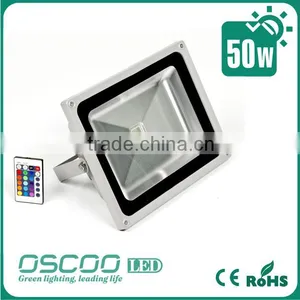 50W RGB Waterproof Led Flood Light Outdoor Landscape Lamp + Remote Control thumbnail-4