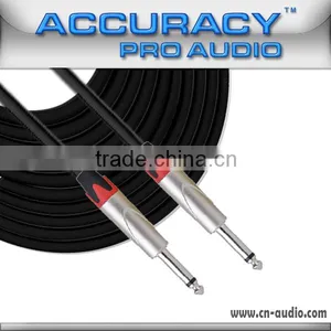 Accuracy Pro Audio 1/4" to 1/4" Guitar Cable IC166-3M Quality Choice Most Popular thumbnail-1