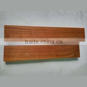 Best Storage Strip New Polished Wood Magnetic Knife Bar 16''(400x65x20mm) Wooden Cover Knife Magnet Bar thumbnail-5