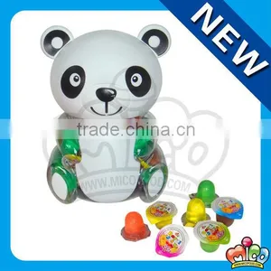 Mini Jelly Cup Assorted in Panda Jar thumbnail-1