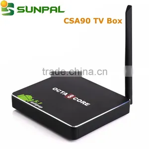 CSA90 CSA91 2GB RAM 16GB EMMC Flash Octa Core Rk3368 Cpu Android l 5.1 Lollipop Smart tv Box Best OTT TV Box thumbnail-3