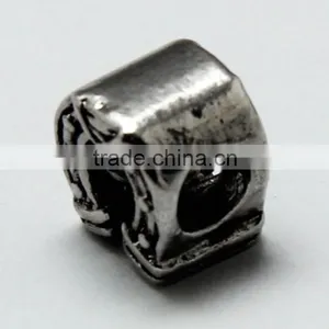 Wholesale Horseshoe Shape Zinc Alloy Beads With Round Hole for Bracelets thumbnail-4