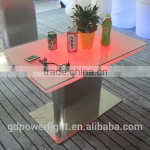 New PE Plastic Bar Table With LED Light and Remote Control YXF-8856 thumbnail-5