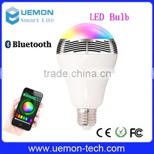 Changeable Colour E27 Led Bulb Lamp Bluetooth Speaker With Remote Control thumbnail-3