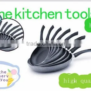 20cm Aluminum Ceramic Coating Fry Pan With Bakelite Handle thumbnail-1