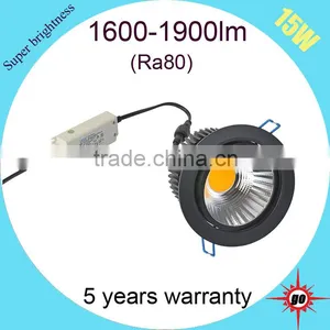 Residential Western Restaurant/hotel Warm White Downlight Led 15w Cob Downlight thumbnail-4