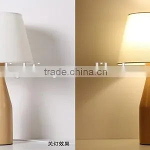 LED Wood Table Light JK-879-15 LED Wood Table Lamp E14 Bulbs New Design Modern Bedroom Hot Sale Nature Wood Table Lamp thumbnail-2