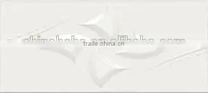 Glossy White Outside Wall Tiles Design For Building 140x280mm thumbnail-2