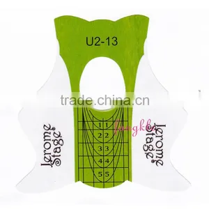 Hotselling Green Paper Gel Nail Extention Nail Forms OEM thumbnail-1