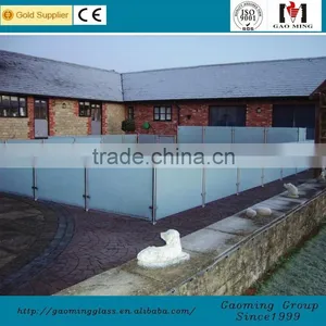 Golden Supplier for 11 Years Popular Design Frosted Glass Balcony Balustrade With High Quality GM-C271 thumbnail-1