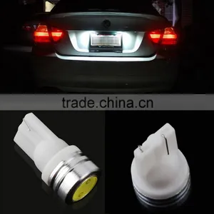 Universal 1W 2X T10 Xenon LED Side Wedge Tail Light Bulb 2825 194 168 W5W Auto Car Led Lamp Corner Parking Light ~ thumbnail-1