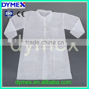 Disposable Medical White Chemistry Lab Coat thumbnail-3