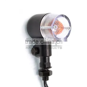 BJ-SL-061 New Arrival Ultra Bright Universal E-Mark Aluminum Black Housing Motorbike LED Motorcycle Signal Light thumbnail-2