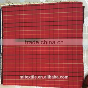 Red Cotton Linen Sofa Fabric/ Stripe Fabric thumbnail-4