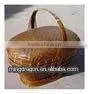 Chinese Antique Bamboo Storage Basket thumbnail-1