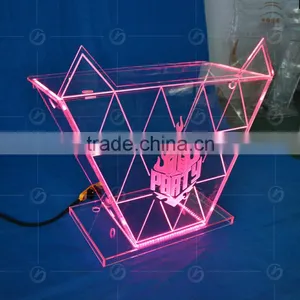 High Quality Night Bar Acrylic LEDRGB Light Table Designs, Night Club dj Facade, Night Bar Booth Night Bar Furniture thumbnail-1