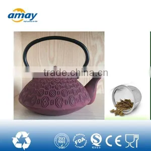 2016 FDA Approval Teapot With Infuser Metal Material thumbnail-1