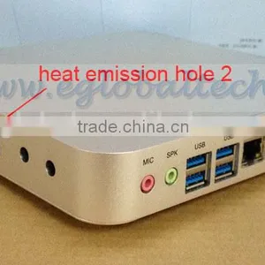 Fanless Mini PC With i3 4010u Core 2G RAM 1TB HDD 300M WIFI Bluetooth Home Gaming 4K HD Streaming PC thumbnail-2